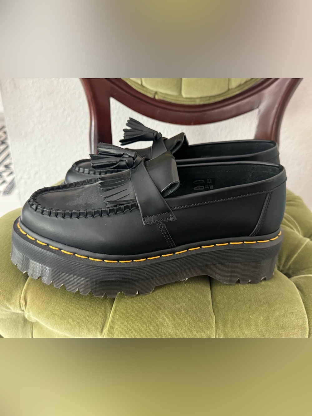 Dr. Martens Adrian Leather Platform Tassel Loafer